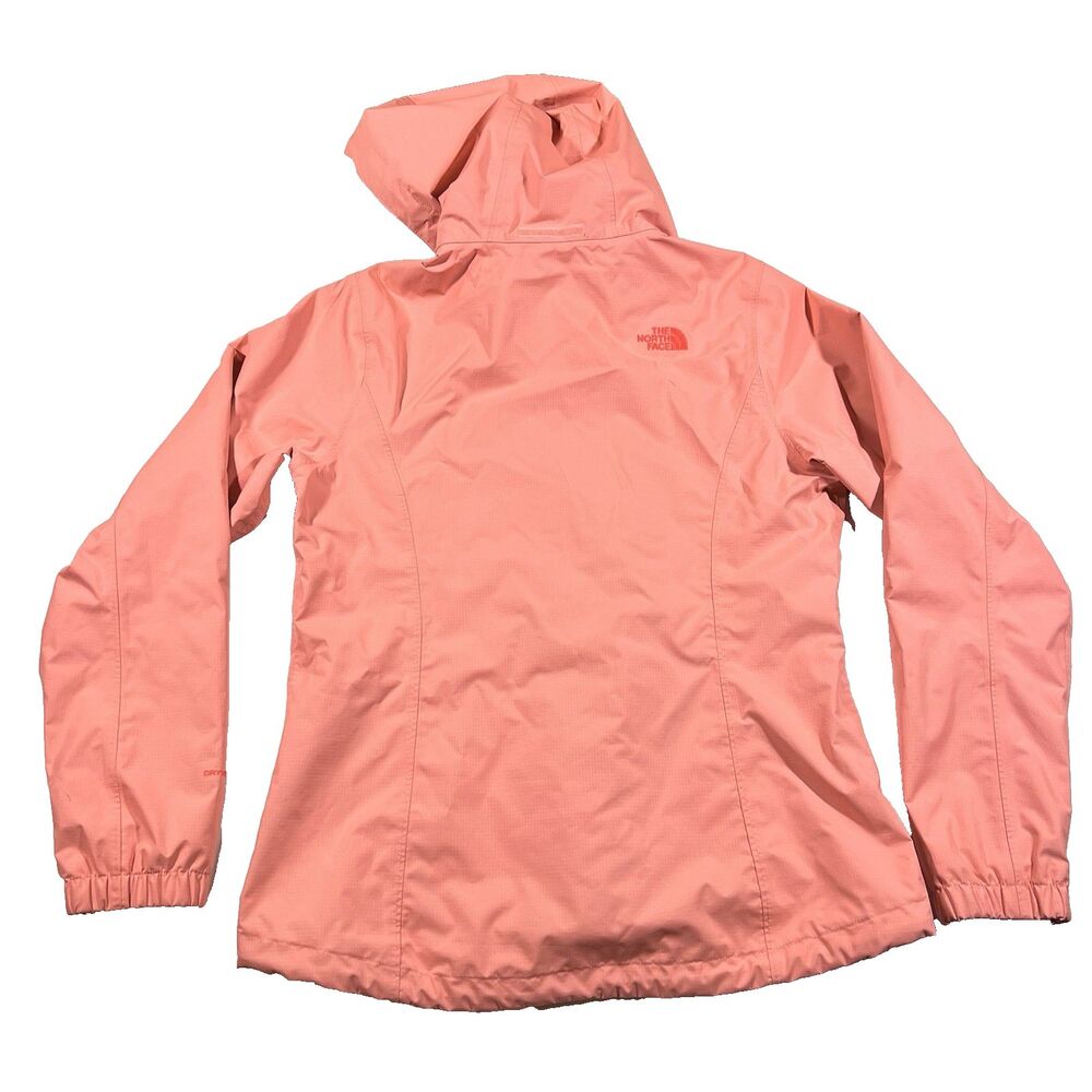 The North Face Resolve 2 Dryvent Salmon Waterproof Rain Jacket Women's Medium - Picture 11 of 11